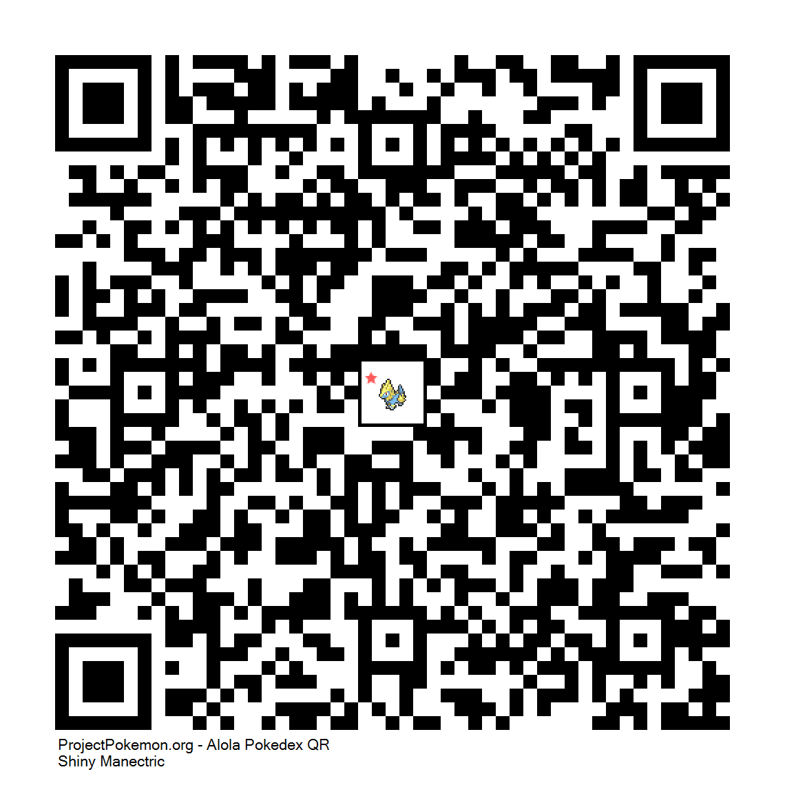 Cdigo QR de Manectric variocolor
